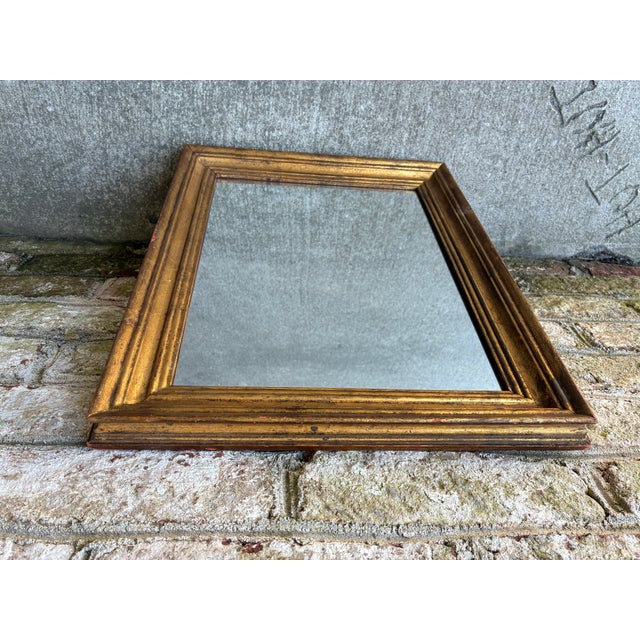 19th Century 19th Century Italian Gilt Wall Mirror For Sale - Image 5 of 16