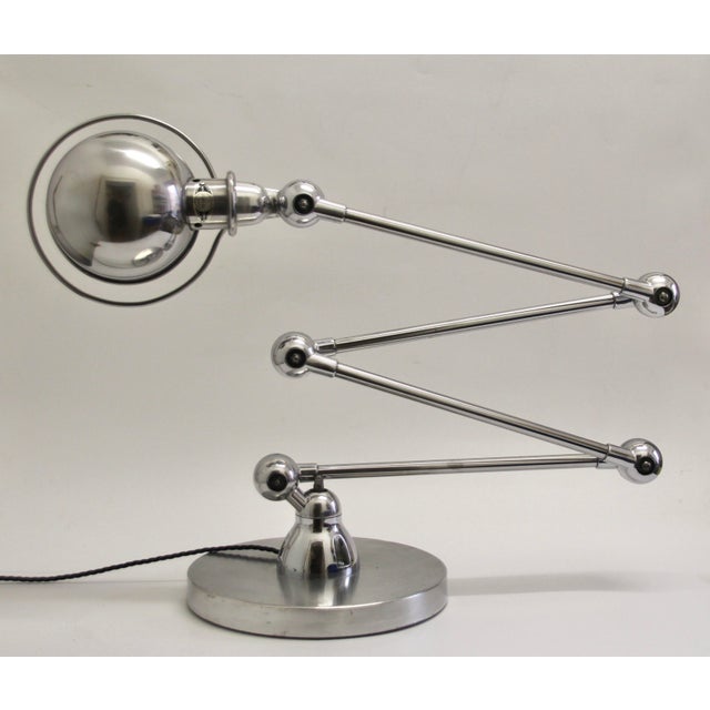 Industrial 4-Arm Floor Lamp by Jean-Louis Domecq for Jieldé, 1950s For Sale - Image 15 of 18