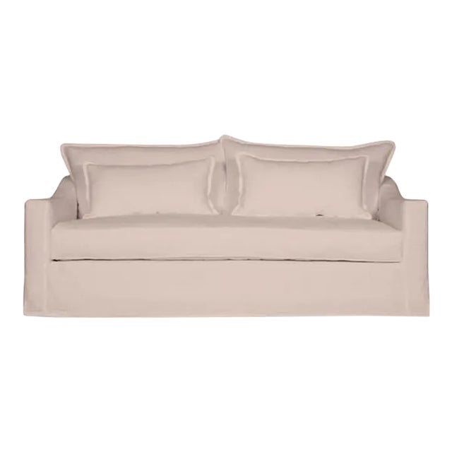 Moss Home Darcy Sofa 84", Luca Oyster For Sale