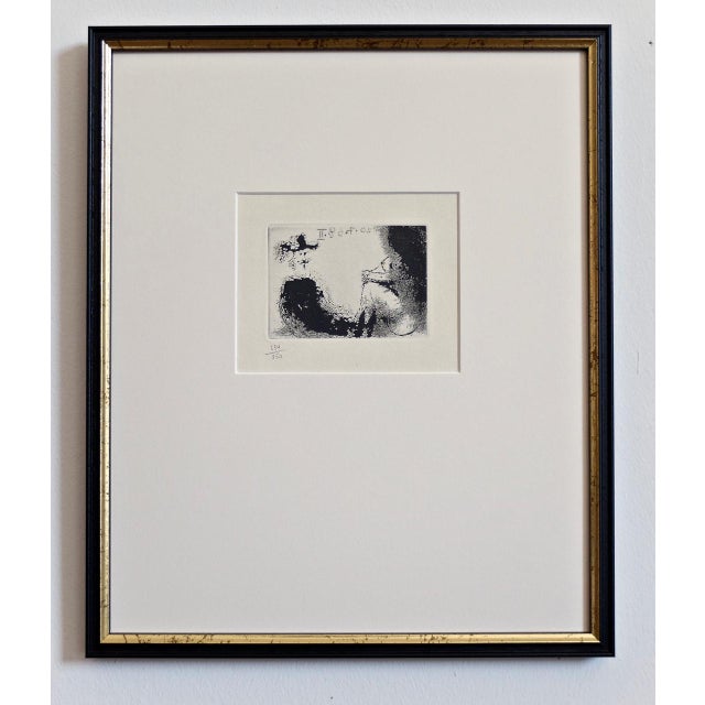 Pablo Picasso, original etching from Fernando de Rojas "La Celestine", Bloch 1691. Artist: Pablo Picasso Technique:...