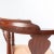 Wood Early 20th Century Mahogany Ball and Claw Foot Corner Chair For Sale - Image 7 of 9