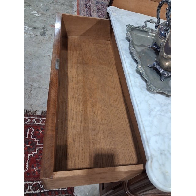 Wood Mid 20th Century Louis XVI Mahogany Commode For Sale - Image 7 of 9