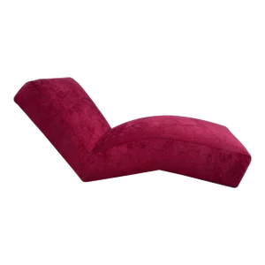 Mitchell Gold Furniture Contemporary Red Upholstered Chaise Lounge