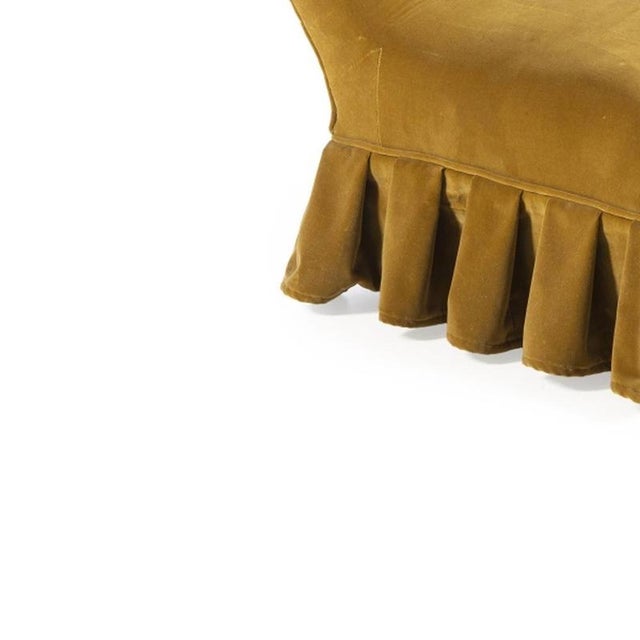 20th Century Sofa in Wood and Fabric For Sale - Image 3 of 6
