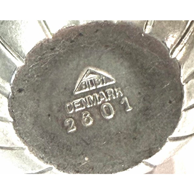 Just Andersen - Copenhagen Denmark 1952 Rare Pewter Vase Designed by Arne Ekers. For Sale - Image 6 of 6