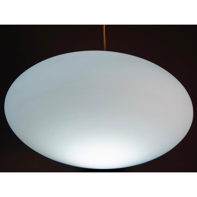 Original Glass Ceiling Light by Gaetano Scolari for Stilnovo, 1953 For Sale - Image 13 of 16