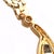 Metal Diamond Ruby Gold Necklace Ruby 18k Yellow Panther Link Chain For Sale - Image 7 of 8