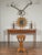 Mid 19th Century Biedermeier Period 1840s Austrian Walnut Guéridon with Star Inlay and Foliage For Sale - Image 5 of 11