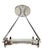 Chrome Scintilla Ceiling Lamp from Fontana Arte, 1970s For Sale