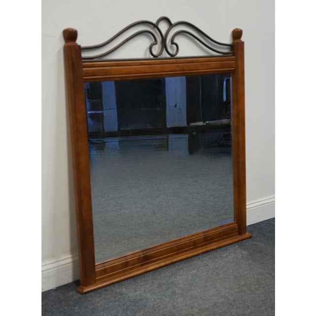 Vaughan Vaughan Furniture Co. Solid Birch American Country Style 44" Mirror 1222-21 For Sale - Image 4 of 6