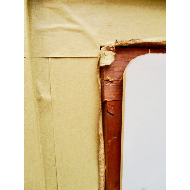 1950s Vintage Andre Vignoles Painting For Sale - Image 9 of 11