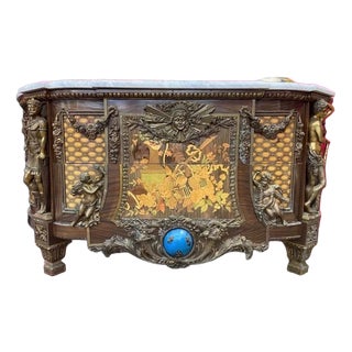 Large Hall Chest of Drawers, 1870 For Sale