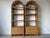 1970's Vintage Palm Beach Regency Style Arched Rattan & Glass Étagères – A Pair For Sale - Image 18 of 18