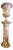 Medici Vase on Marble Column, 1900s For Sale