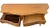 1990s Century Furniture French Provincial Style Serpentine Console Table For Sale - Image 10 of 15
