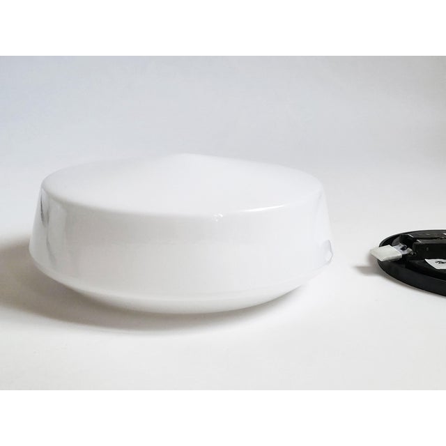 Mid-Century Modern Wall Light in Opaline Glass, 1960s For Sale - Image 6 of 11