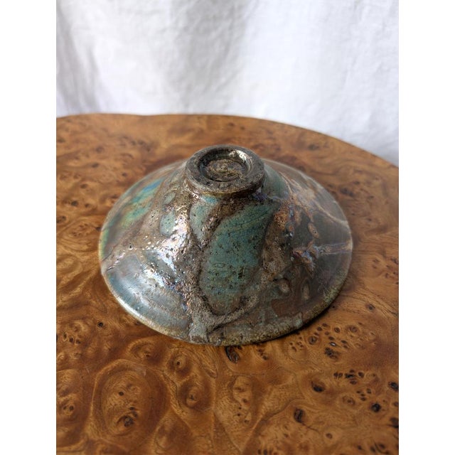 Vintage Modernist Abstract Hand-Thrown Ceramic Bowls, 1990s, Set of 3 For Sale - Image 9 of 13