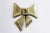 Metal Vintage Bow Tie Candlestick in Brass, 1970s For Sale - Image 7 of 9