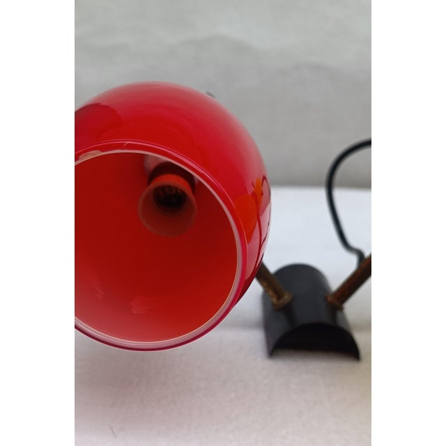 Glass Wall Lamps, Italy, 1950s, Set of 2 For Sale - Image 6 of 14