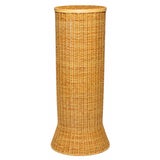 Tall Wicker Pedestal For Sale
