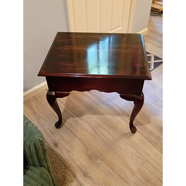 Broyhill 1980s Broyhill Side Table For Sale - Image 4 of 8
