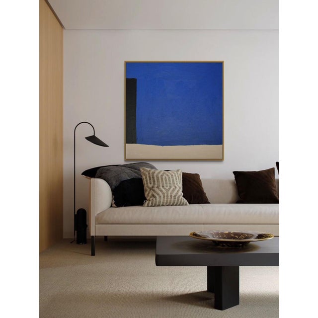 Bodasca, Cobalt Blue, 2026, Acrylic on Canvas For Sale - Image 6 of 12