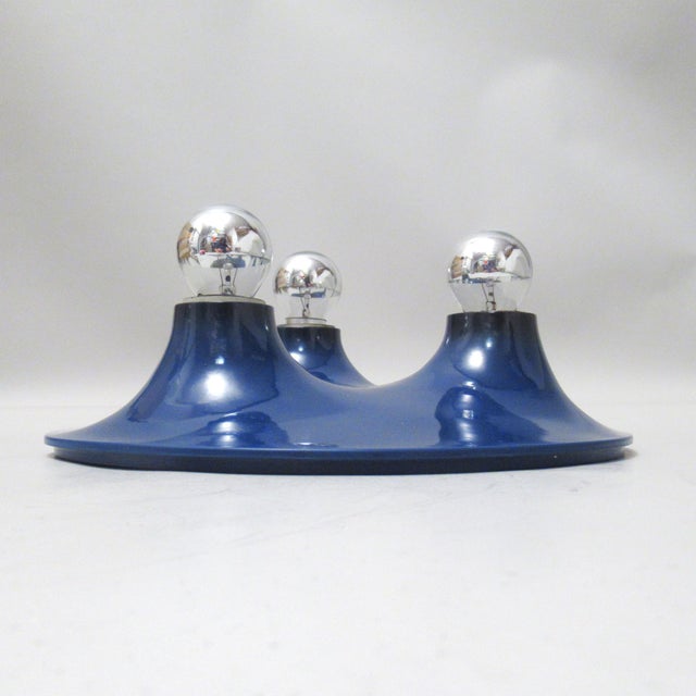 Vintage Ceiling Light by Vico Magistretti for Artemide, 1970s, in Very Good conditions. Designed 1960 to 1969 This piece...