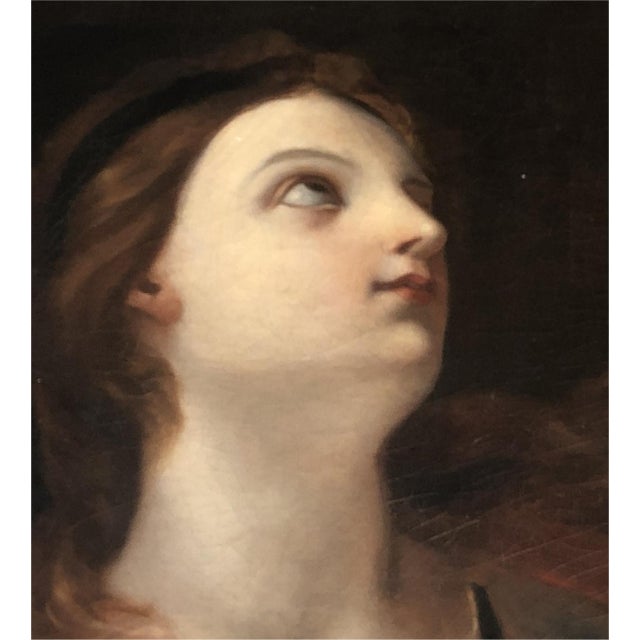 Mary Magdalene in Ecstasy, 1890s, Oil Painting on Canvas, Framed For Sale - Image 5 of 10