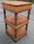 Vintage Theodore Alexander Wicker Rattan Barley Twist Étagère Accent Chest of Drawers For Sale - Image 9 of 17