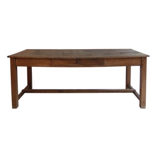 Rectangular Oak Table, 1930s For Sale