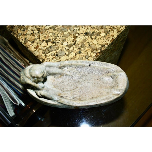 Glazed Stoneware Trinket Dish by Charles Gréber, France, 1910s For Sale - Image 4 of 9