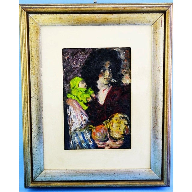 Measurements: including frame: height: 49 cm; width: 39.8 cm; depth: 4 cm excluding frame: height: 28 cm; width: 19 cm...