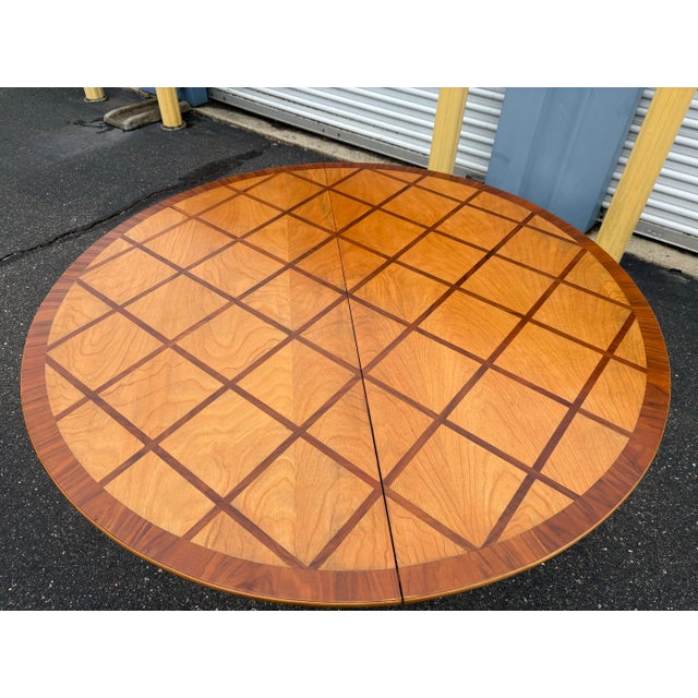 Absolutely gorgeous dining room set surly to turn heads in your home! Mid century table has an awesome chrome base that...