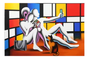 Mark Kostabi "Social Modernism"
