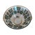 Vintage Mid-Century Modern Glass Serving Bowl With Gold-Tone Metal Stand. For Sale In Seattle - Image 6 of 10