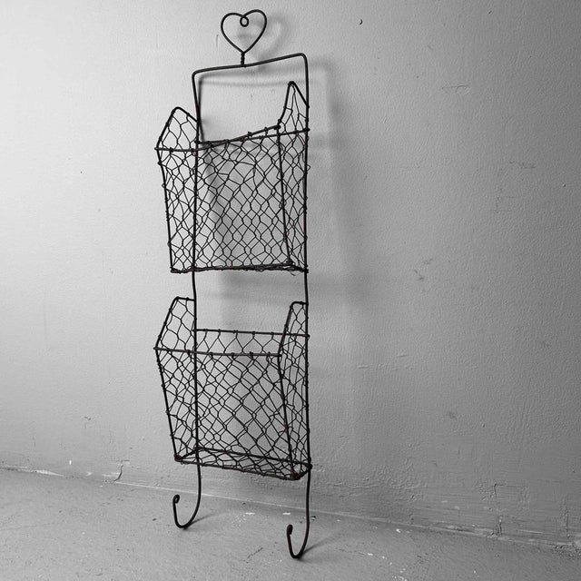 Vintage Wire Letter Rack, 1960s For Sale - Image 12 of 15