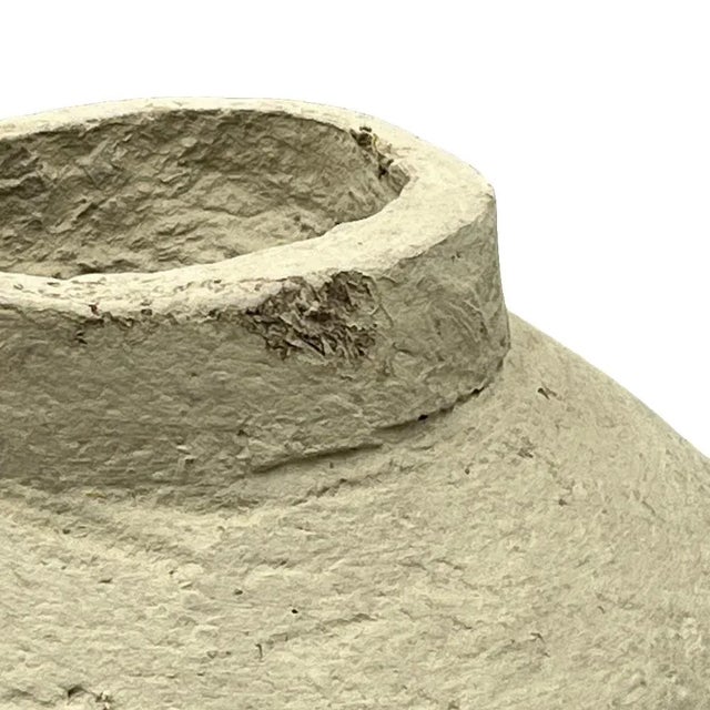 Late 20th Century Paper Mache Vessel For Sale - Image 4 of 5