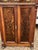 Antique Walnut Bookcase / Cupboard with Fitted Shelves & Drawer For Sale - Image 3 of 15
