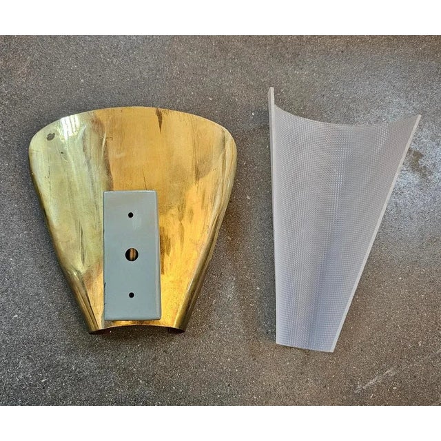 Mid-Century Modern Brass Sconces from Stilnovo, 1950s, Set of 2 For Sale - Image 10 of 12