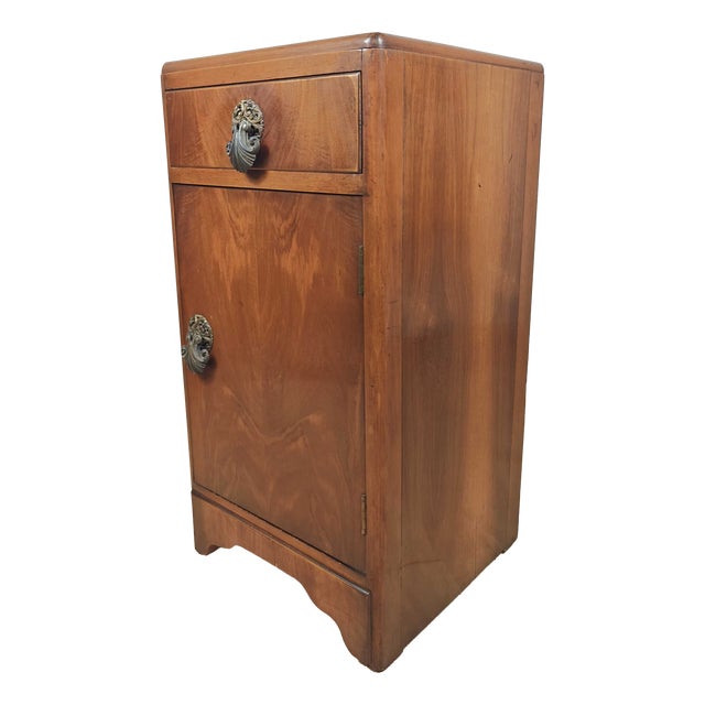 Vintage Bedside Cabinet in Walnut by B&E Furniture, 1960 For Sale