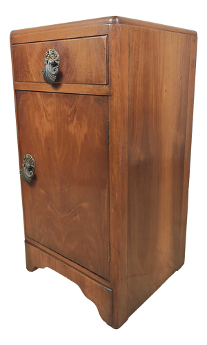 Vintage Bedside Cabinet in Walnut by B&E Furniture, 1960