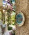 Vintage Italian Hand-Painted Majolica Ceramic Wall Plate – Bird & Tulip Motif For Sale In West Palm - Image 6 of 12