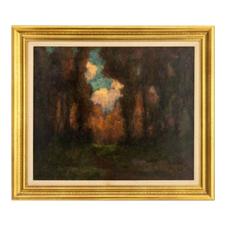 William King Amsden Landscape Oil on Canvas For Sale