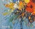 Impressionist Original Oil Painting, Flowers For Sale - Image 3 of 5