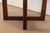 Brown Frank Lloyd Wright Style Mid-Century Modern Oak X-Base Dining Table, Newly Refinished For Sale - Image 8 of 12