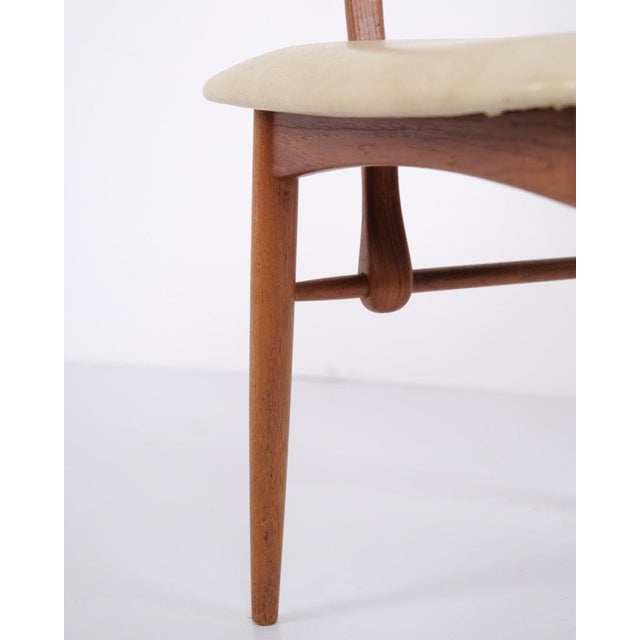 Eva Dining Chairs with Armchairs by Niels Koefoed, 1960s, Set of 8 For Sale - Image 9 of 15