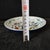 Chinese Ceramic Plate,Famille Rose Porcelain Plate Hand Painted Flower Bouquet Pattern For Sale - Image 10 of 11