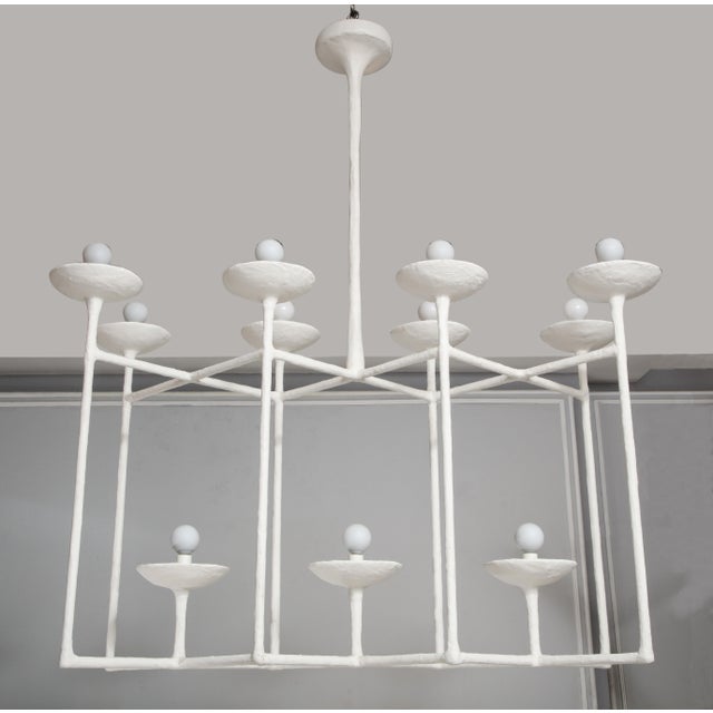 Bespoke Plaster Fixture in the Manner of Giacometti For Sale - Image 12 of 12