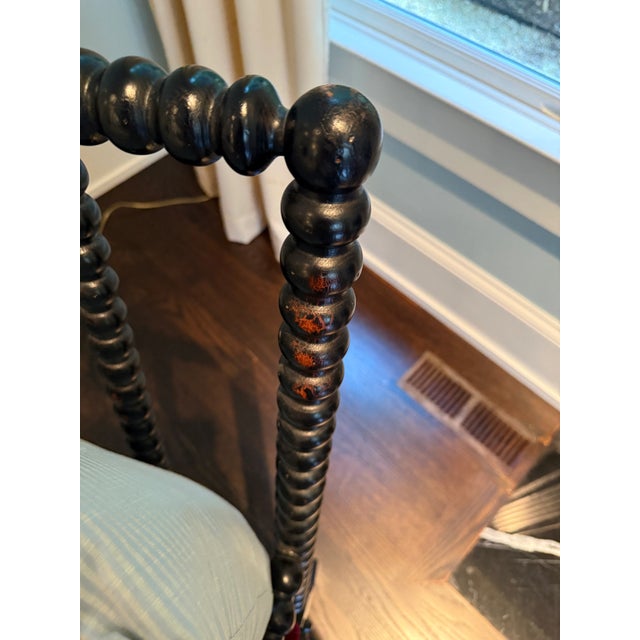 Red Ralph Lauren New Bohemian Spindle Chair For Sale - Image 8 of 12