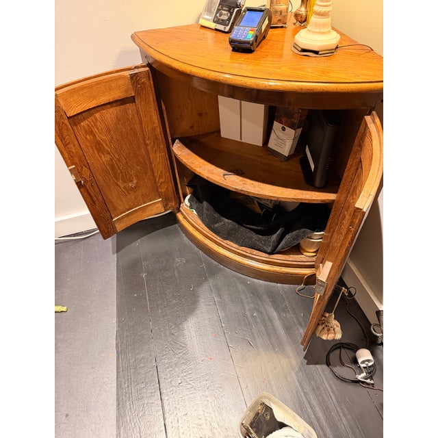 Pair of Late 17th Century Oak Corner Cabinets For Sale - Image 12 of 12